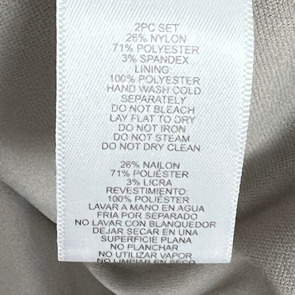 Alex Evenings Dress And Jacket Set Womens 24W Antique Nickel Lace 2-Piece Set - Picture 6 of 16